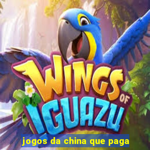 jogos da china que paga